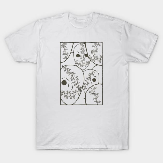 Scarecrow horror masks T-Shirt by DappyStitch